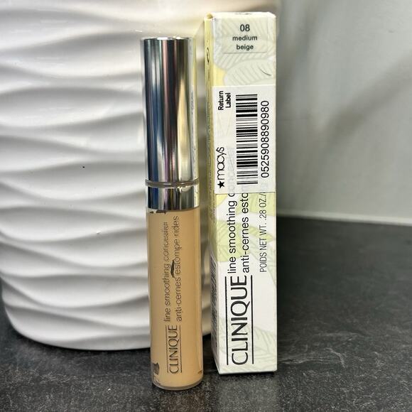 NEW Clinique Line Smoothing Concealer 08 Medium Beige .28oz/8g Discontinued - Picture 1 of 5